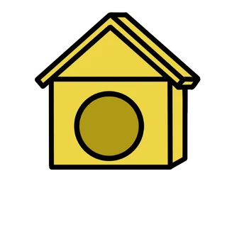 yellow house
